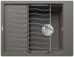 Granitový drez Blanco ELON 45 S Šedá vulkán