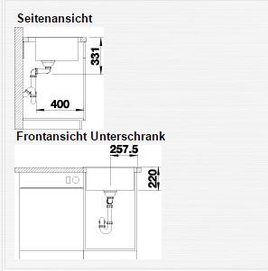 Granitový drez Blanco PLEON 5 Biela soft