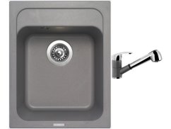 Set Sinks CLASSIC 400 Titanium + batéria Sinks LEGENDA S Titanium