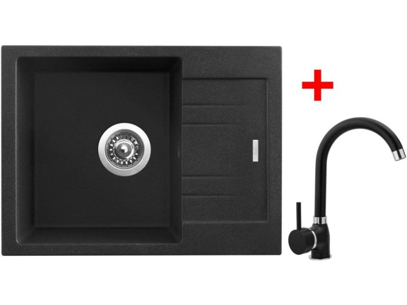 Set Sinks Rapid 580 N Granblack+Polo GR