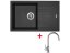 Sinks LINEA 780 Metalblack + Vitalia