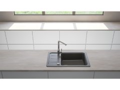 Granitový drez Schock Formhaus D-100LS-A Nero