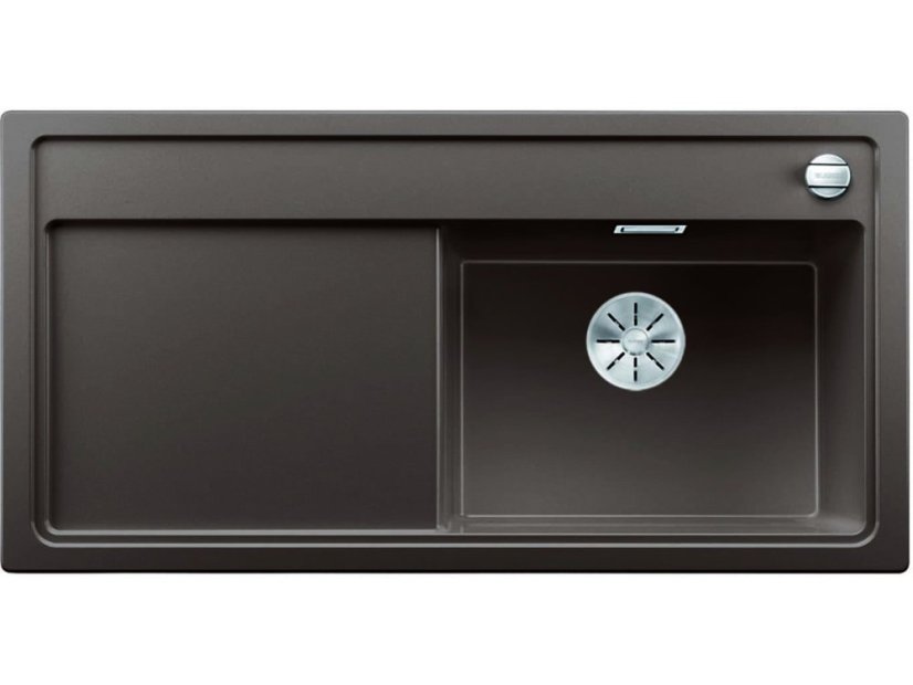 Granitový drez Blanco ZENAR XL 6 S Káva, pravý