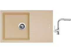 Set Sinks LINEA 780 N Sahara + baterie Sinks ENIGMA S chrom Set Sinks LINEA 780 N Sahara + baterie Sinks ENIGMA S chrom