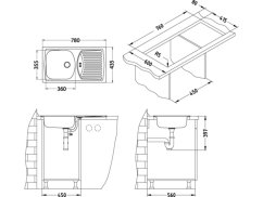 Alveus BASIC 150, DEKOR nakres