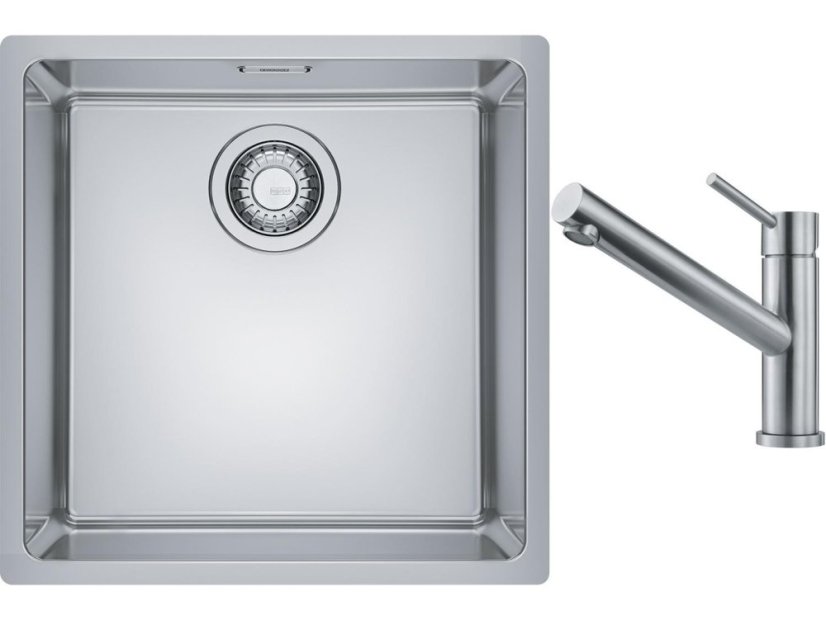 Set Franke MRX 210/610-40 Nerez + baterie Franke FC 9290 ORBIT Nerez