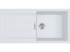 Tectonitový dřez Franke S2D 611-100 Bílá