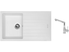 Set Sinks PERFECTO 860 Milk + batéria Sinks MIX 350 P chróm