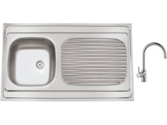 Set Sinks CLP-A 1000 M 0,5mm matný + baterie Sinks VITALIA chrom