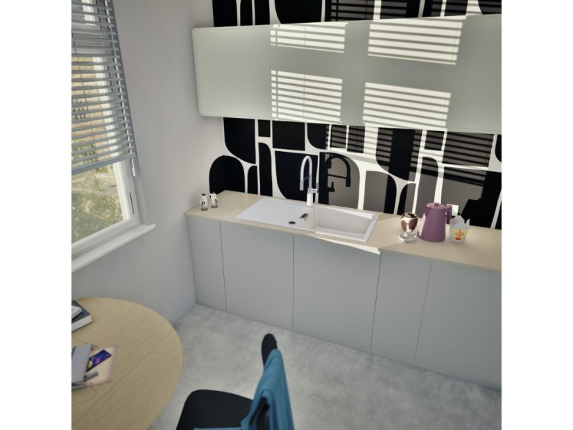 Granitový drez Schock Mono D-100L-A Polaris