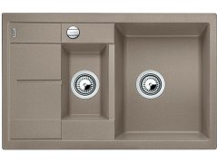 Granitový drez Blanco METRA 6 S Compact tartufo s excentrom