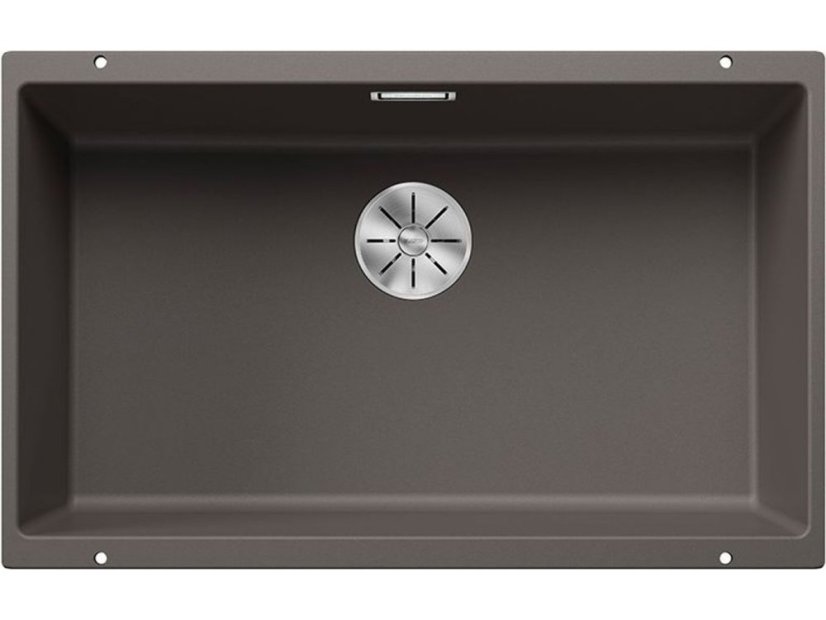 Granitový dřez Blanco Subline 700 U InFino šedá vulkán
