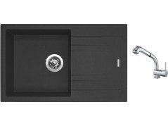 Set Sinks LINEA 780 N Granblack + baterie Sinks MIX 3 S Chrom