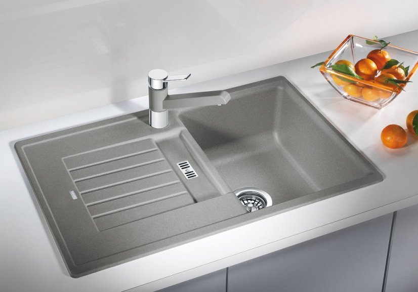 Granitový drez Blanco ZIA 45 S sivá vulkan