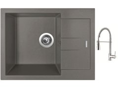 Set Sinks AMANDA 650 Truffle + batéria Sinks MIX 35 PROF S chróm Set Sinks AMANDA 650 Truffle + batéria Sinks MIX 35 PROF S chróm