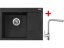Set Sinks RIM 650 L Granblack + Elka