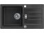 Granitový drez Alveus VICTORIA 30 čierna
