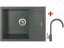 Sinks AMANDA 650 Titanium + Vitalia GR