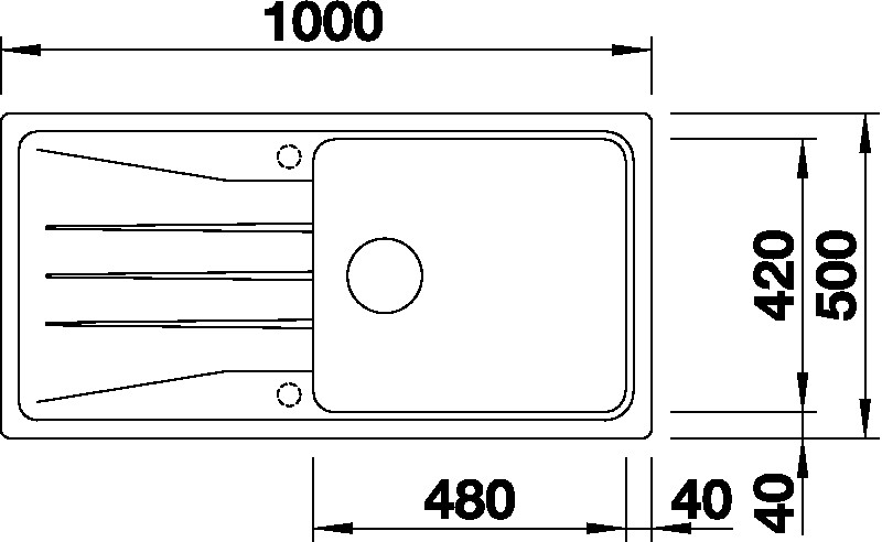 Granitový dřez Blanco SONA XL 6 S bílá soft