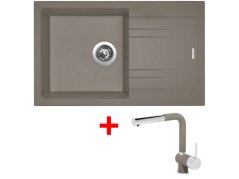 Set Sinks Linea 780 Truffle + Mix 3 P GR