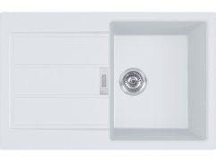 Tectonitový dřez Franke S2D 611-78 Bílá