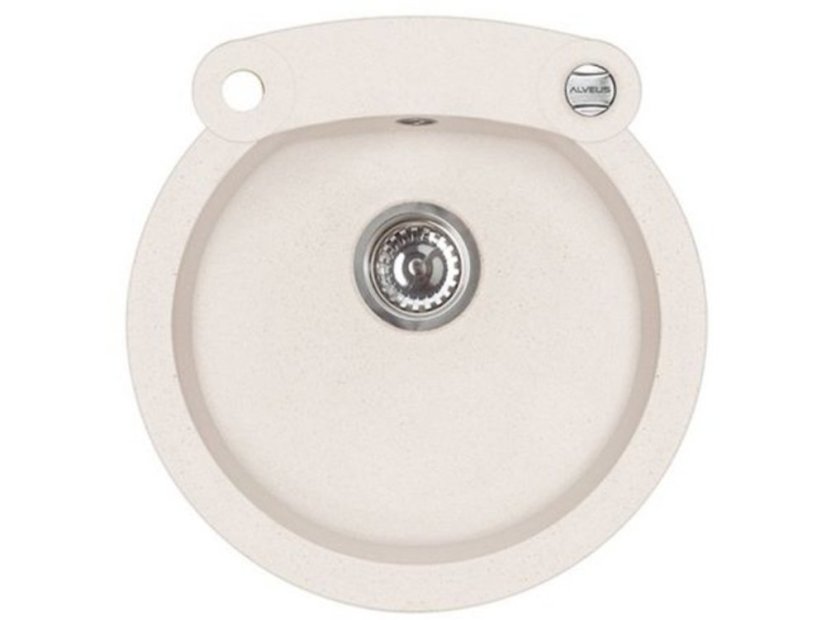 Granitový drez Alveus Roll 10 Biela