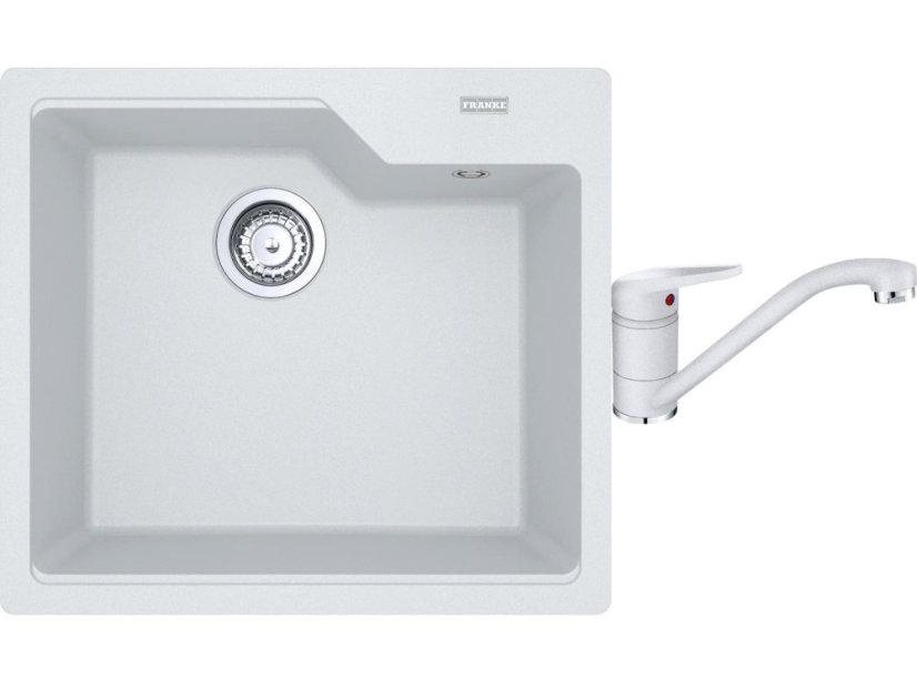 Set Franke UBG 610-56 Bílá-led + Franke FC 9541 Bílá-led