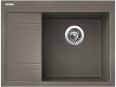 Granitový drez Sinks RIM 650 P Truffle pravý