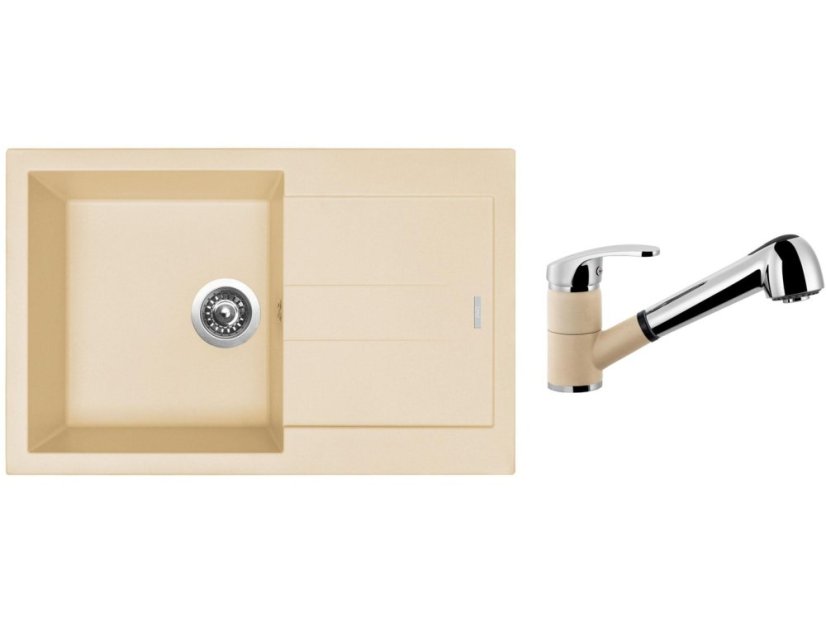Set Sinks AMANDA 780 Sahara + batéria Sinks LEGENDA S Sahara