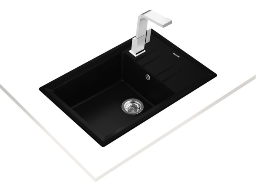 Granitový drez Teka STONE 60 S-TG 1B 1D Nero