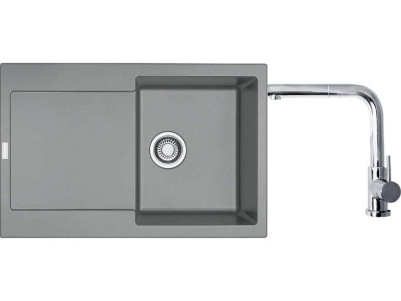 Set Franke MRG 611 Šedý kámen + Franke FN 0147 Chrom