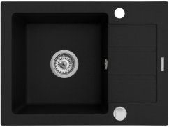 Granitový drez Pyramis Next 62 x 44 1B 1D Volcano