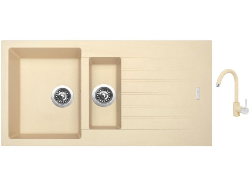 Set Sinks PERFECTO 1000.1 Sahara + baterie Sinks MIX 35 Sahara