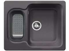 Granitový drez Blanco NOVA 6 sivá skala