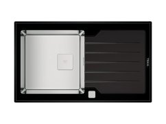 Kuchyňský dřez Teka Diamond RS15 1B 1D 86 BK