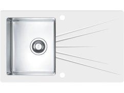 Kuchyňský drez Alveus Karat 10 P bielý