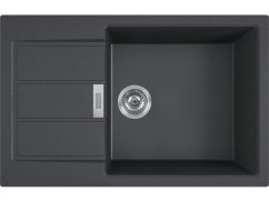 Tectonitový dřez Franke S2D 611-78 XL Černá