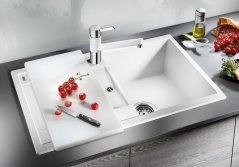 Granitový drez Blanco METRA 45 S Sivá vulkán