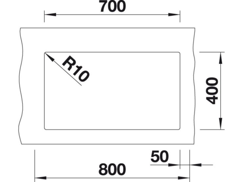 Granitový dřez Blanco SUBLINE 700 U InFino bílá bez táhla