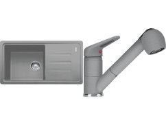 Set Franke BSG 611-78/39 Šedý kámen + FC 9547.084