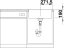 54111-14_granitovy-drez-blanco-subline-500-if-steel-frame-silgranit-antracit-s-tahlem