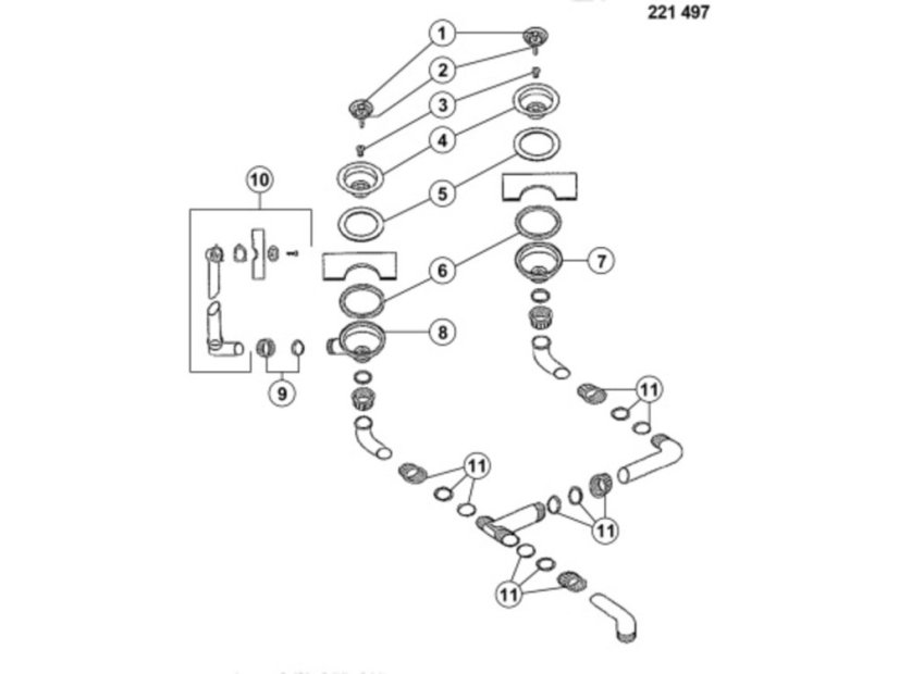 Granitový dřez Blanco ZIA 9 Černá