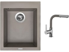 89208_granitovy-drez-sinks-cube-410-truffle-drezova-baterie-sinks-enigma-truffle 89208_granitovy-drez-sinks-cube-410-truffle-drezova-baterie-sinks-enigma-truffle