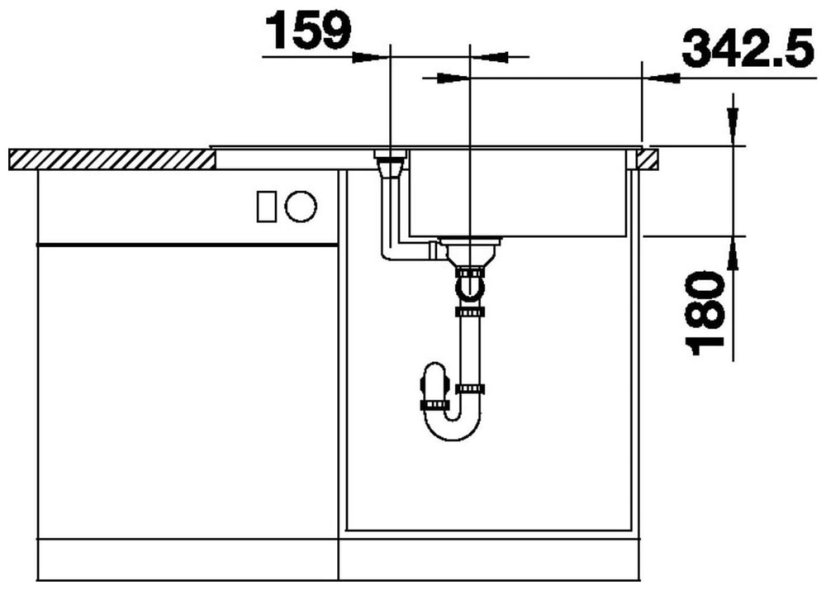 Granitový dřez Blanco FAVUM XL 6 S aluminium
