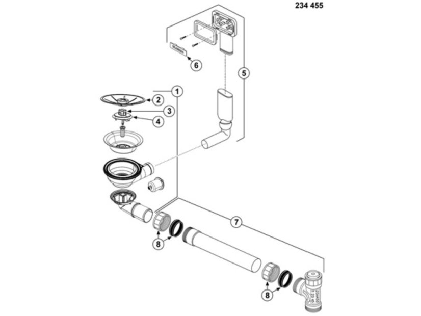 Nerezový dřez Blanco ANDANO 180 IF bez táhla