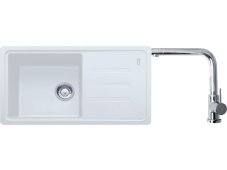 Set Franke BSG 611-78/39 Bílá-led + Franke FN 0143 Chrom