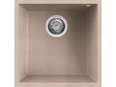 Granitový drez Elleci Quadra 102 G51 Spodná montáž