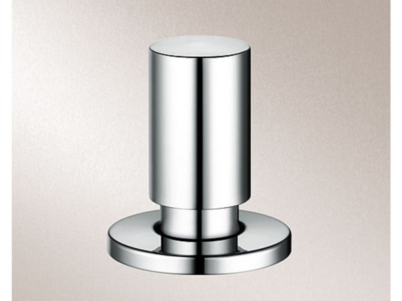 Ovládací knoflík táhla Blanco kulaté plast chrom