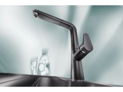 Dřezová baterie Blanco AVONA-S Šedá skála