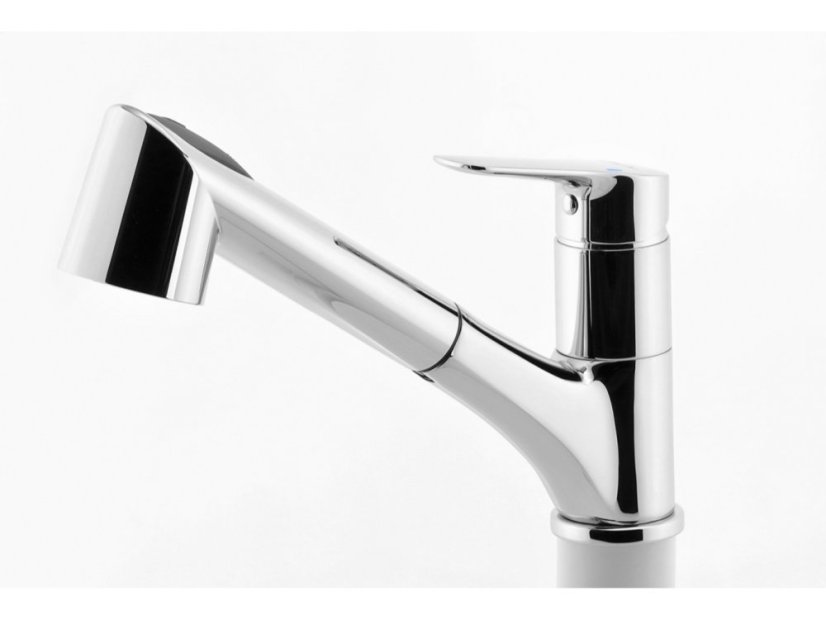 Drezová teleskopická batéria Metalia 54, chróm